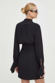 Сукня Elisabetta Franchi колір чорний mini облягаюча (3689073)