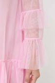 Сукня Twinset колір рожевий mini розкльошена (3508195)