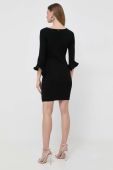 Сукня Twinset колір чорний mini облягаюча (3477930)