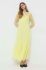 Сукня Twinset колір жовтий maxi розкльошена