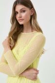 Сукня Twinset колір жовтий maxi розкльошена