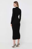 Сукня Twinset колір чорний maxi облягаюча (3477854)