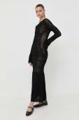 Сукня Twinset колір чорний maxi пряма (3508215)