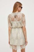 Сукня Twinset колір бежевий mini розкльошена (3459513)