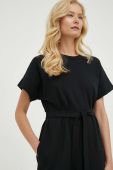 Бавовняна сукня Marc O'Polo колір чорний midi oversize (3401476)