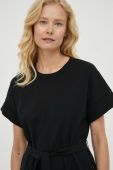 Бавовняна сукня Marc O'Polo колір чорний midi oversize (3401476)