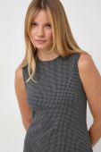 Сукня Weekend Max Mara колір сірий midi облягаюча