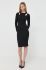 Сукня Guess колір чорний mini облягаюча (3497639)