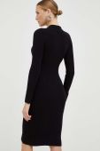Сукня Guess колір чорний mini облягаюча (3504571)