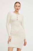 Сукня Guess колір білий mini облягаюча (3504596)