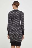 Сукня Guess колір чорний mini облягаюча (3598594)