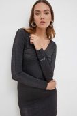 Сукня Guess колір чорний mini облягаюча (3606227)