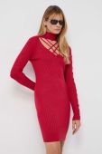 Сукня Guess колір червоний mini облягаюча (3610541)