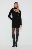 Сукня Guess колір чорний mini облягаюча (3610546)