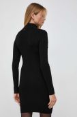 Сукня Guess колір чорний mini облягаюча (3610546)