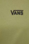 Бавовняна сукня Vans колір зелений mini oversize