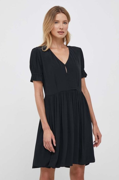 Сукня United Colors of Benetton колір чорний mini розкльошена (3439053)