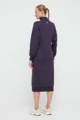 Сукня Deha колір фіолетовий midi пряма