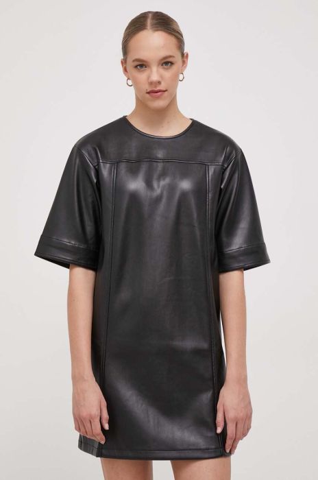 Сукня United Colors of Benetton колір чорний mini пряма (3614885)