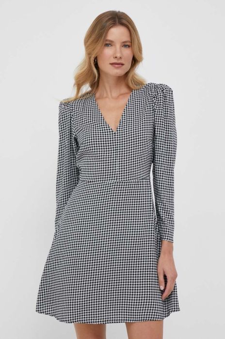 Сукня United Colors of Benetton колір чорний mini розкльошена (3410366)