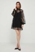 Сукня Sisley колір чорний mini пряма (3560189)