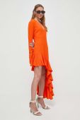 Сукня Moschino Jeans колір помаранчевий maxi пряма