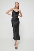 Сукня HUGO колір чорний maxi облягаюча (3622266)
