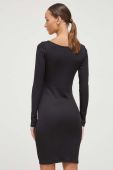 Сукня HUGO колір чорний mini облягаюча (3490281)