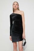 Сукня HUGO колір чорний mini облягаюча (3618731)