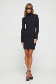 Сукня HUGO колір чорний mini облягаюча (3591996)