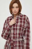 Сукня Tommy Hilfiger колір бордовий mini oversize (3598619)
