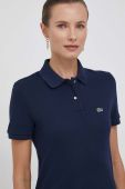 Бавовняна сукня Lacoste колір синій mini пряма (3542418)