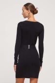 Сукня Blugirl Blumarine колір чорний mini облягаюча (3582948)