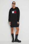Сукня Tommy Jeans колір чорний mini oversize (3568438)