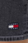 Джинсова сукня Tommy Jeans колір сірий mini облягаюча