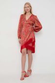Сукня Marciano Guess колір червоний mini розкльошена