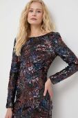 Сукня Marciano Guess mini пряма колір барвистий