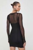 Сукня Patrizia Pepe колір чорний mini облягаюча (3630289)