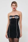 Сукня Patrizia Pepe колір чорний mini облягаюча (3651647)