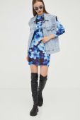 Сукня Karl Lagerfeld Jeans mini облягаюча колір блакитний (3493575)