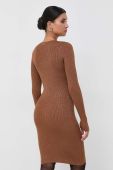 Сукня Twinset колір коричневий mini облягаюча