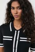 Сукня Karl Lagerfeld колір чорний midi облягаюча (3538588)