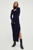 Сукня Won Hundred колір синій maxi облягаюча