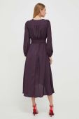 Сукня Morgan колір фіолетовий midi розкльошена (3676482)