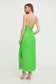 Сукня Morgan колір зелений maxi пряма (3551469)