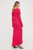 Сукня Gestuz колір рожевий maxi облягаюча (3618779)