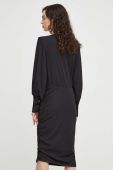 Сукня Gestuz Umina колір чорний mini облягаюча