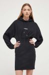 Сукня Sixth June колір чорний mini пряма (3524418)
