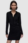 Сукня AllSaints WD014Z HOLLY DRESS колір чорний mini облягаюча