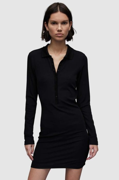 Сукня AllSaints WD014Z HOLLY DRESS колір чорний mini облягаюча